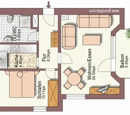 Ferienwohnung -Haus-Wetzler Apartmán